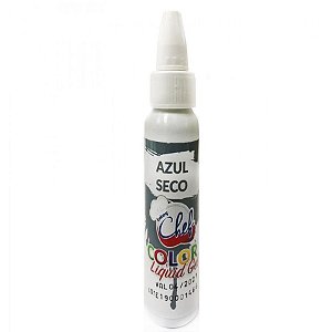 Corante Profissional - Color Liquid Gel - Azul Seco - 25g - 1UN - Iceberg Chef - Rizzo