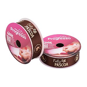 Fita Decorativa - Feliz Pascoa - Cor 812 - 10mx22mm - 1 UN - Progresso