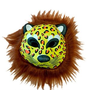 Adereço de Carnaval Máscara Animais - Onça - Mod 93 - 01 unidade - Rizzo