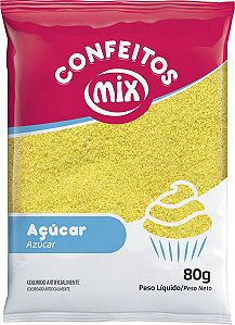 Açúcar Cristal Amarelo 80g - 01 unidade - Mix - Rizzo Embalagens
