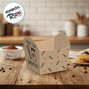 Cestinha Kraft Doçura - 10 Unidades - Cromus Páscoa - Rizzo