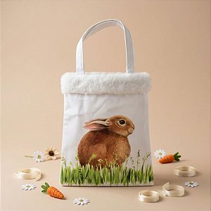 Bolsinha Com Alça Coelho Sentado - Cromus - 01 un - Rizzo