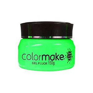 Gel Fluorescente Verde 150g - 1 unidade - ColorMake - Rizzo Embalagens