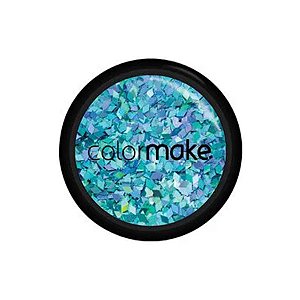 Glitter Shine Diamante Azul Turquesa 2g - 1 unidade - ColorMake - Rizzo Embalagens