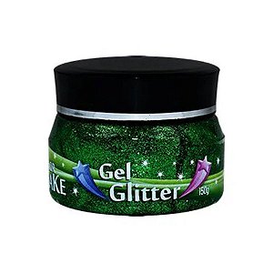 Gel Glitter Pote 150g Verde 150g - 1 unidade - ColorMake - Rizzo Embalagens