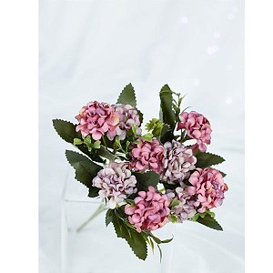 Hortensia Decorativa 29cm - 1 unidade - Rizzo Embalagens