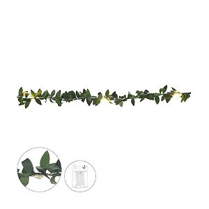 Não-pisca LED Decor Cordão de Folhas - 1 unidade - Rizzo