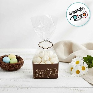 Kit Fundo Retangular - Tons Chocolate - 10 Unidades - Cromus - Rizzo
