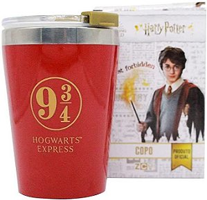 Copo Viagem 300ml Harry Potter 9 3/4 - Zona Criativa - Rizzo