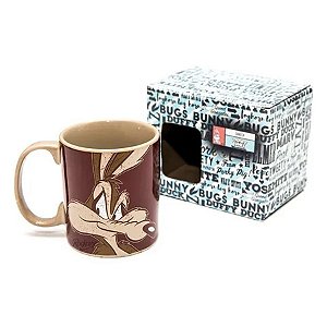 Caneca Coyote 300ml Looney Tunes - 01 Unidade - Rizzo