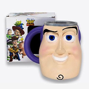 Caneca 3D Ornamento Decorativo Buzz Toy Story - 01 Unidade - Zonacriativa - Rizzo