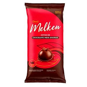 Chocolate em Gotas Meio Amargo - Melken - 2,05kg - 01 unidade - Harald - Rizzo