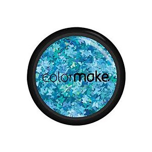 Glitter Shine Borboleta Azul Turquesa 2 g - 1 unidade - ColorMake - Rizzo Embalagens