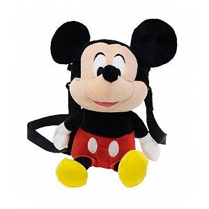 Bolsa Pelúcia Mickey Mouse 30cm - 01 Unidade - Disney - Rizzo