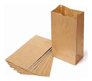 Saquinho de Papel Kraft 12x22x6 - 24 Unidades - Artlille - Rizzo