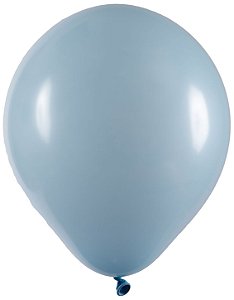 Balão de Festa Redondo Big Balão 250" - Azul Claro - 01 Unidade - Art-Latex - Rizzo