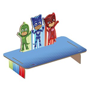 Suporte para Doces de Festa em MDF - PJ Masks - 1 unidade - Festcolor - Rizzo Embalagens