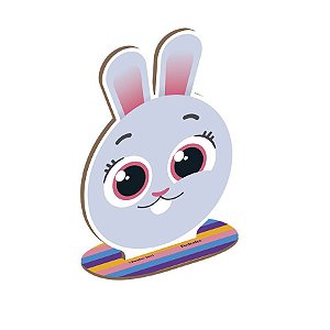 Personagem MDF P Bunny Bolofofos - 1 unidade - Festcolor - Rizzo Embalagens