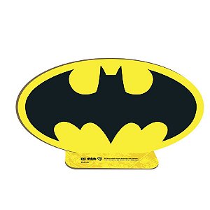 Personagem P MDF Símbolo do Batman Geek - 1 Unidade - Festcolor - Rizzo Embalagens