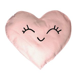 Coração Feliz em Feltro Rosa - 1 unidade - Pé de Pano - Rizzo Embalagens