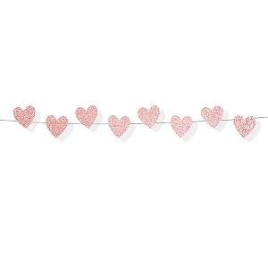 Faixa Decorativa Coração Romântico - 100x10cm - 1 Unidade - Cromus - Rizzo