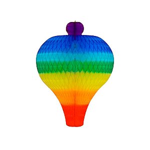 Balão Carrapeta 390 M - Enfeite Papel de Seda - Colmeia - 1 Unidade - Girotoy - Rizzo
