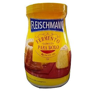 Fermento Químico em Pó 250G - Fleischmann - Rizzo Embalagens