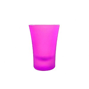 Copo Shot Neon Fluorescente em Vidro Fosco - Roxo - 60 mL - 1 unidade - AllMix - Rizzo