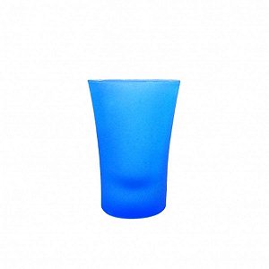 Copo Shot Neon Fluorescente em Vidro Fosco - Azul - 60 mL - 1 unidade - AllMix - Rizzo