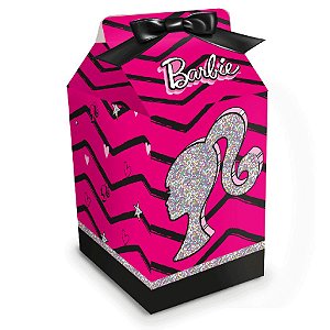 Caixa Milk Festa Barbie - 8 Unidades - Festcolor - Rizzo