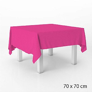 Toalha Cobre Mancha em TNT - 70 x 70 cm - Rosa Pink - 5 unidades - Best Fest - Rizzo