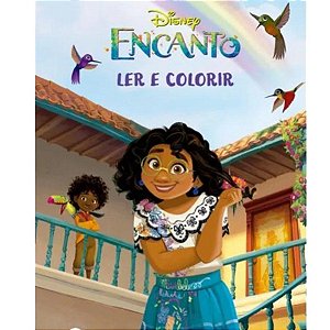 Livro Ler e Colorir - Encanto - 1 unidade - Disney - Rizzo Embalagens