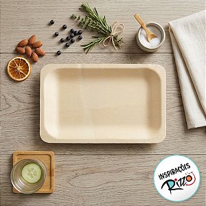 Bandeja De Madeira - HA255 - 5 unidades - Rizzo