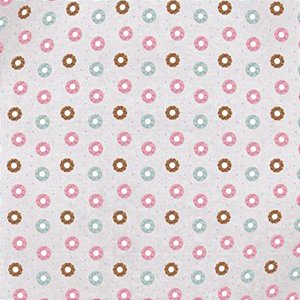 Papel Manteiga Folha Donuts 45x70 - 20 unidades - Cromus - Rizzo Embalagens