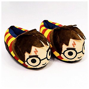 Pantufa Harry Potter P 33/35 - 01 Unidade - Zonacriativa - Rizzo Embalagens