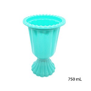 Mini Vaso Grego Plástico 750 mL - Tiffany - 1 unidade - LSC Toys - Rizzo Embalagens