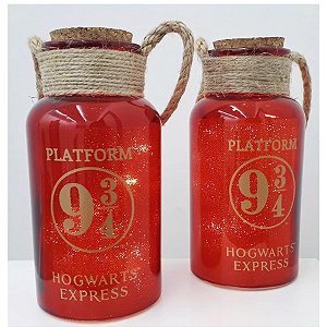 Luminária Pote Led Vermelho Harry Potter - 1 Unidade - Zonacriativa - Rizzo