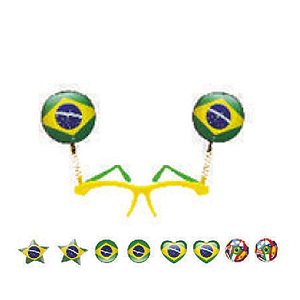 Óculos Do Brasil  - 10 unidades - Festachic - Rizzo Embalagens