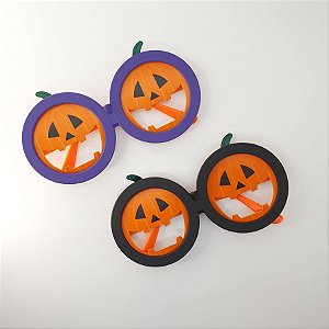 Óculos Abóbora Halloween - 10 unidades - Festachic - Rizzo Embalagens
