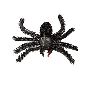 Aranha Negra de Borracha - 1 Unidade - Rizzo Embalagens