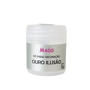 Pó para Decoração Ouro Ilusão 5g - 1 Unidade - Mago - Rizzo