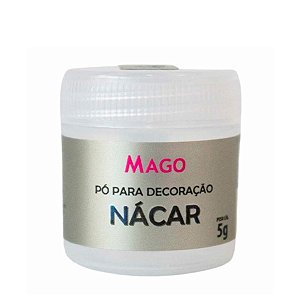 Pó para Decoração Nácar 5g - 1 Unidade - Mago - Rizzo