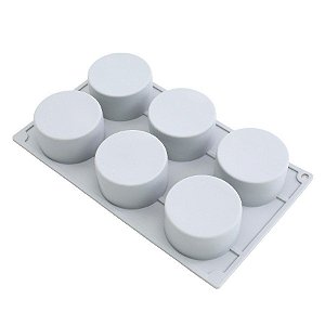 Forma De Silicone - 29,5x17x2,7Cm - Monoporcao  Cilind  - 1 unidades - Cromus Linha Profissional Allonsy - Rizzo