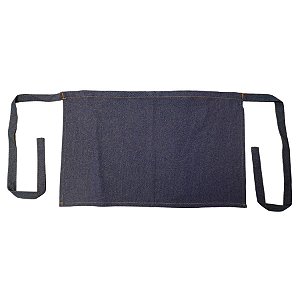 Uniforme Inf Avental Cintura Unissex - Jeans - 50x32cm  - 1 unidades - Cromus Linha Profissional Allonsy - Rizzo