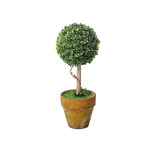 Mini Árvore Artificial - Topiaria Redonda 20 cm - 01 unidade - Cromus - Rizzo