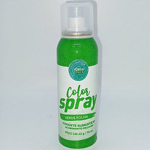 Spray Alimentício Verde - "Verde Folha" - 70mL - 1 Unidade - Cake Brasil - Rizzo