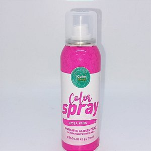 Spray Alimentício Rosa - "Rosa Pink" - 70mL - 1 Unidade - Cake Brasil - Rizzo