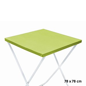 Toalha Plástica Cobre Manchas Perolizada - 78 x 78 cm - Verde Pistache - 10 unidades - CampFestas - Rizzo