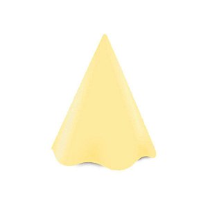 Chapéu Cone Live Colors - Amarelo Candy - 08 unidades - Junco - Rizzo
