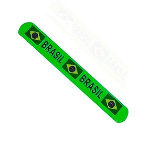 Pulseira - Bate Enrola Verde - 3cm x 22cm - 1 unidade - Rizzo